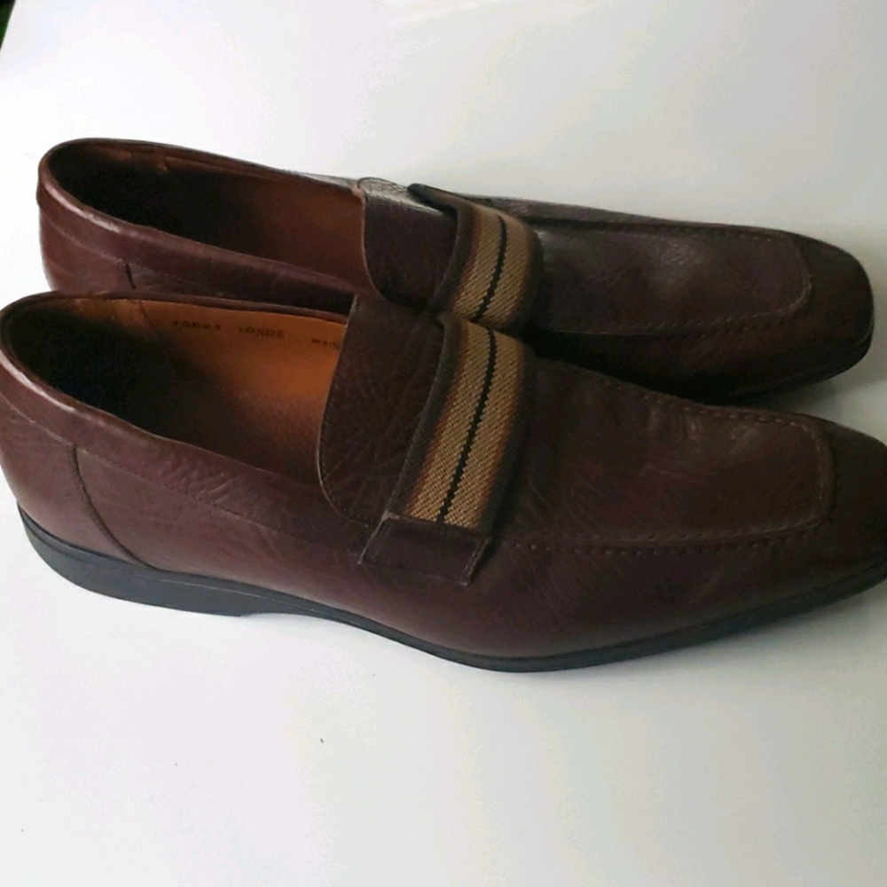 E. T. Wright Brown Leather Comfortable Loafers - image 2